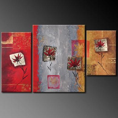 Dafen Oil Painting on canvas abstract -set386